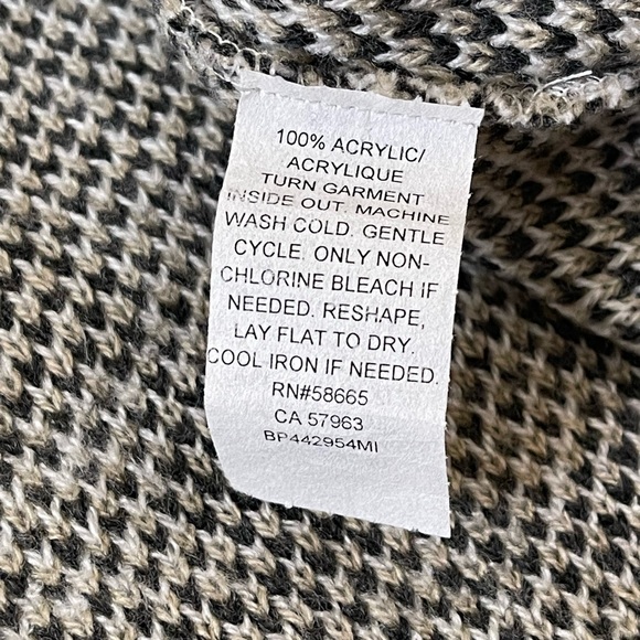 Nordstrom BP Animal Print Abstract Long Sleeve Sweater Size S - Picture 7 of 8